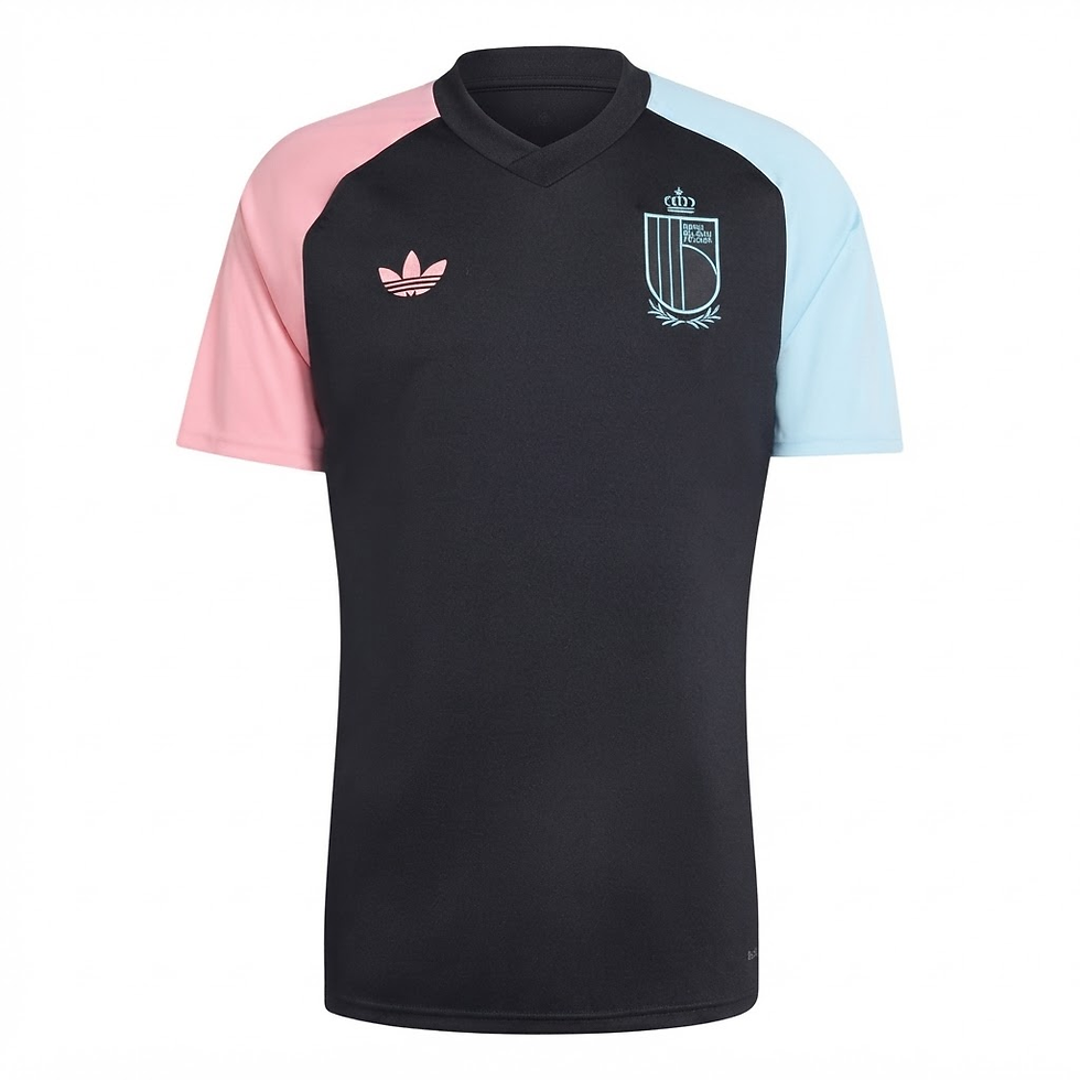 Miniatura: Camisa Seleção Bélgica Pré-jogo 26/27 - Torcedor Adidas Masculina - Preta
