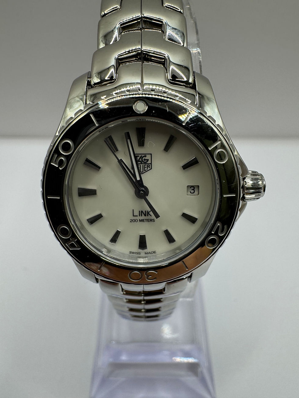 Thumbnail: Tag Heuer Link Mother of Pearl Quartz Watch 27mm - WJ1313