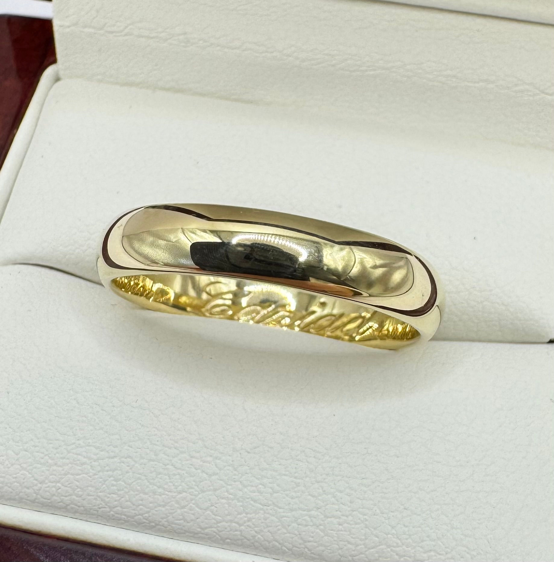 CLOGAU Promises 9ct Gold Wedding Band - Size R