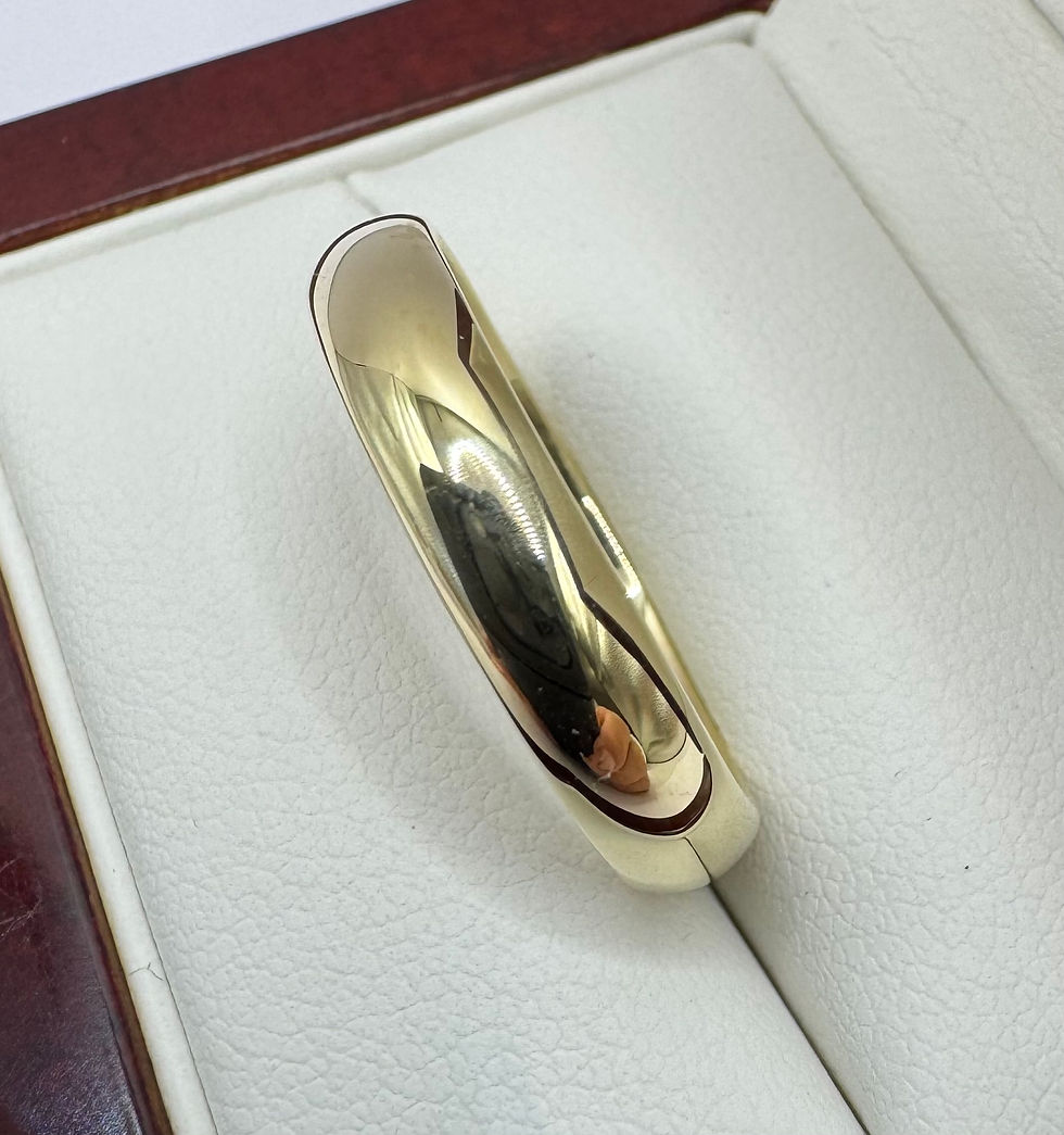 Thumbnail: CLOGAU Promises 9ct Gold Wedding Band - Size R