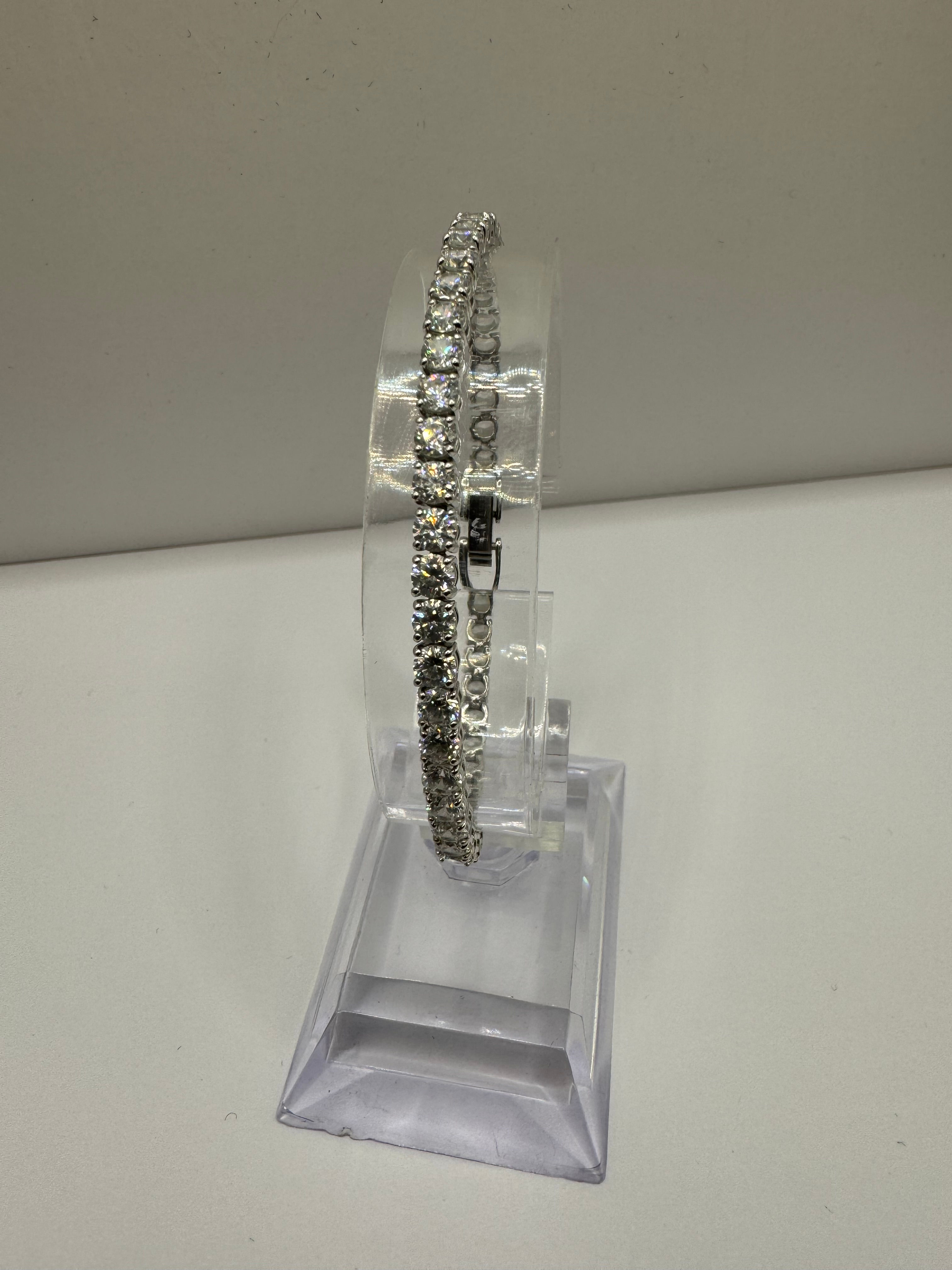 Swarovski Tennis Bracelet - Swarovski Crystals - 6.5 Inch