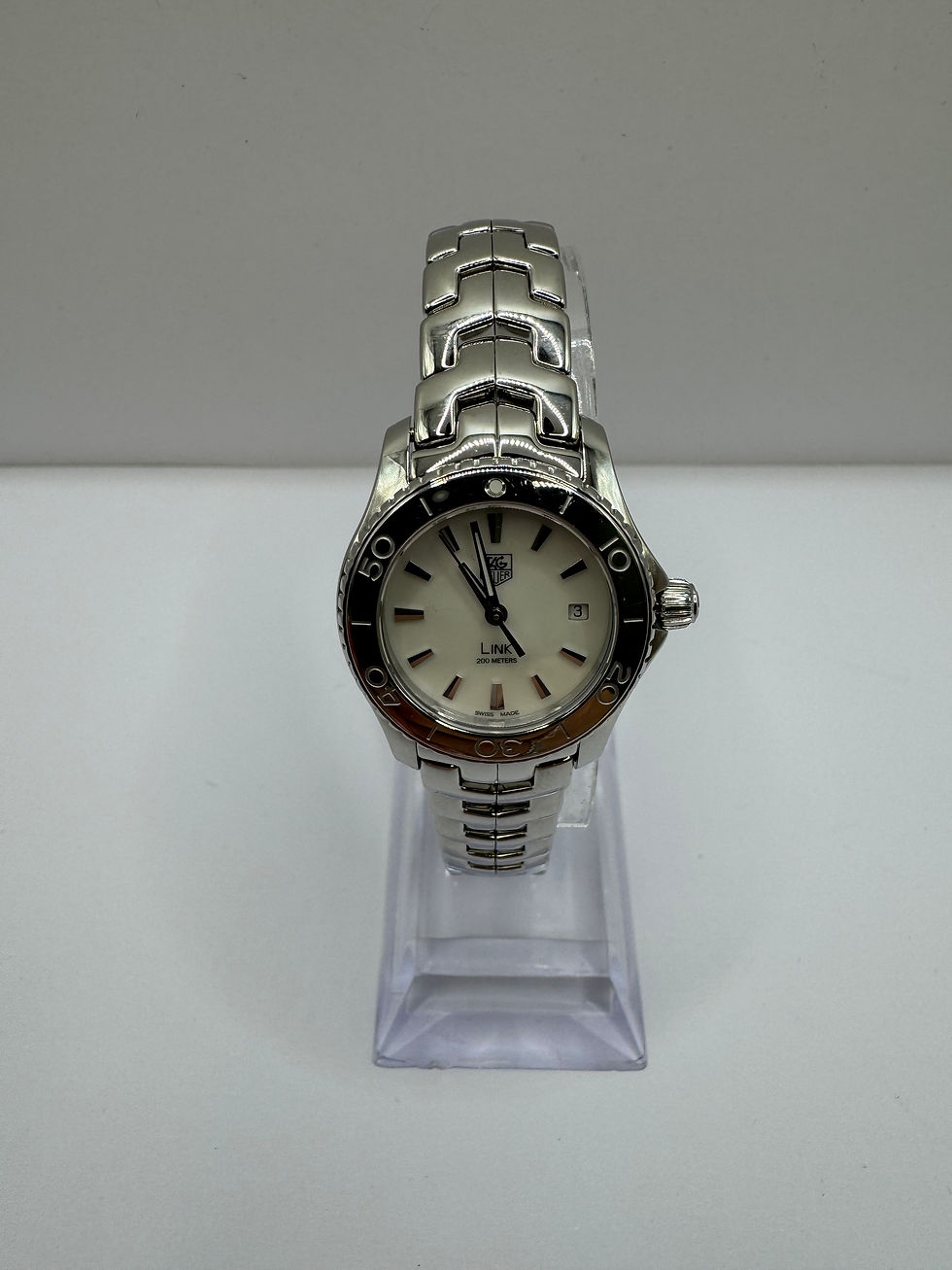 Thumbnail: Tag Heuer Link Mother of Pearl Quartz Watch 27mm - WJ1313