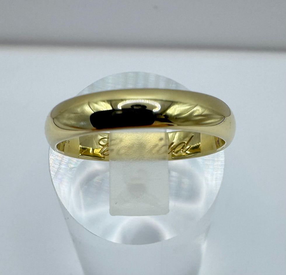 Thumbnail: CLOGAU Promises 9ct Gold Wedding Band - Size R