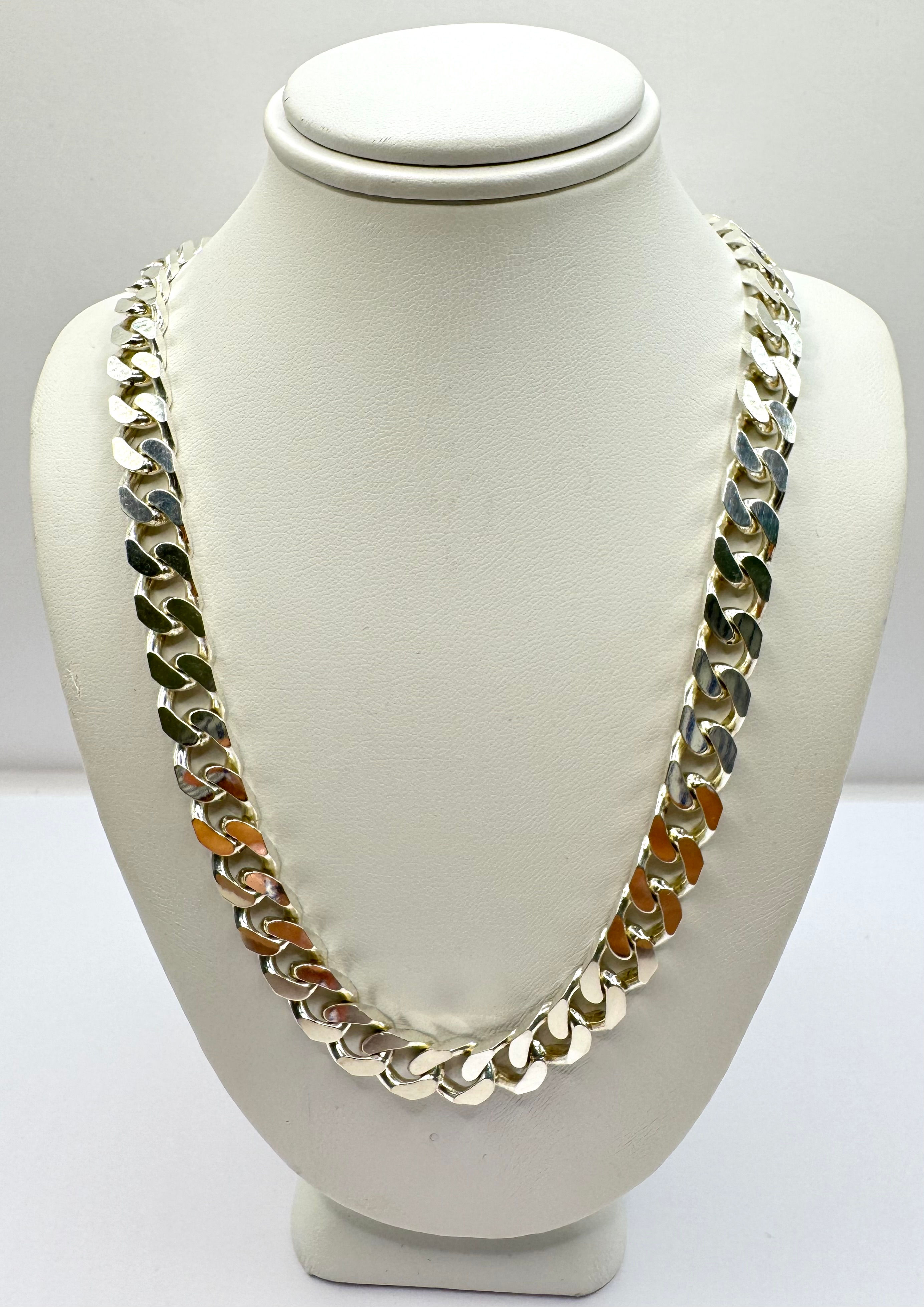 925 Silver Curb Chain - 20 Inch