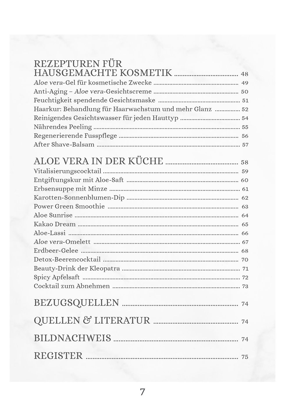 Thumbnail: Book, aloe vera uses and recipes