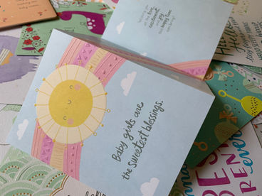 American Greetings new baby greeting card