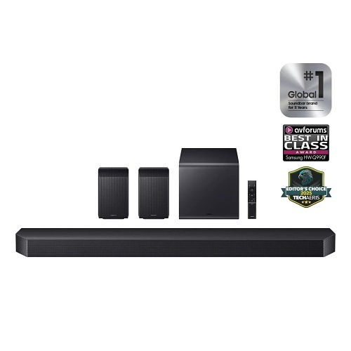 Thumbnail: Samsung HW-Q990F/ZA Q-Series Soundbar, 11.1.4 Channel Subwoofer and Rear Speaker