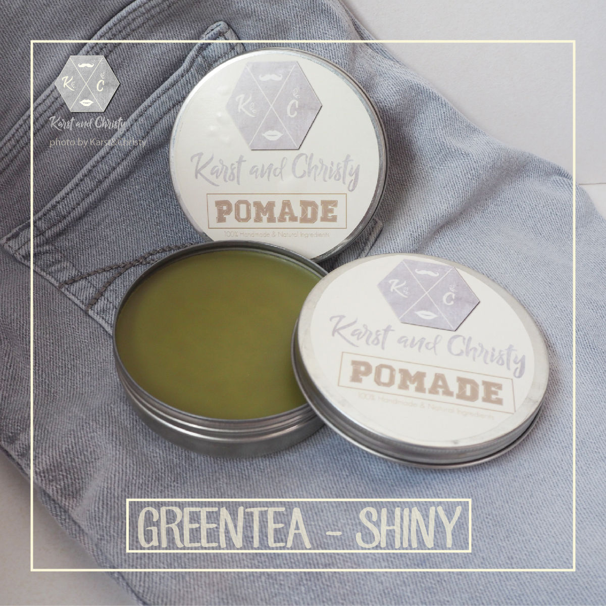 Green Tea Pomade -Shiny