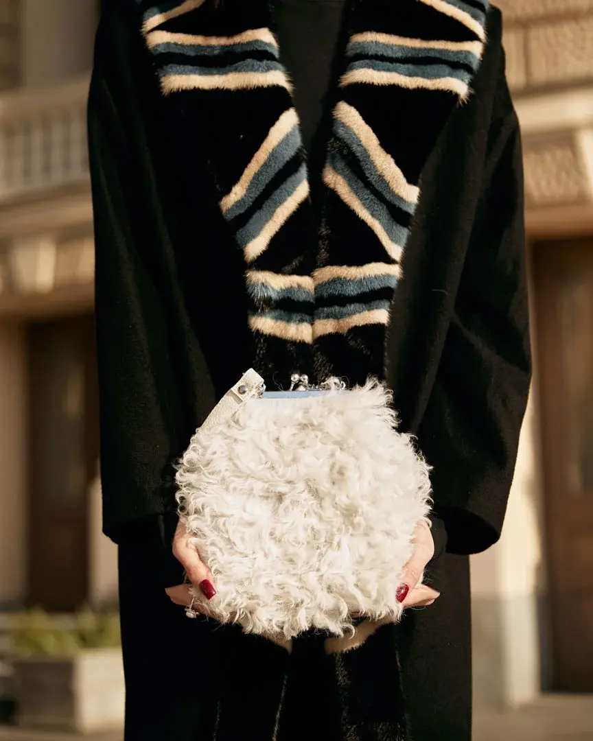 Thumbnail: Emily sheepskin bag