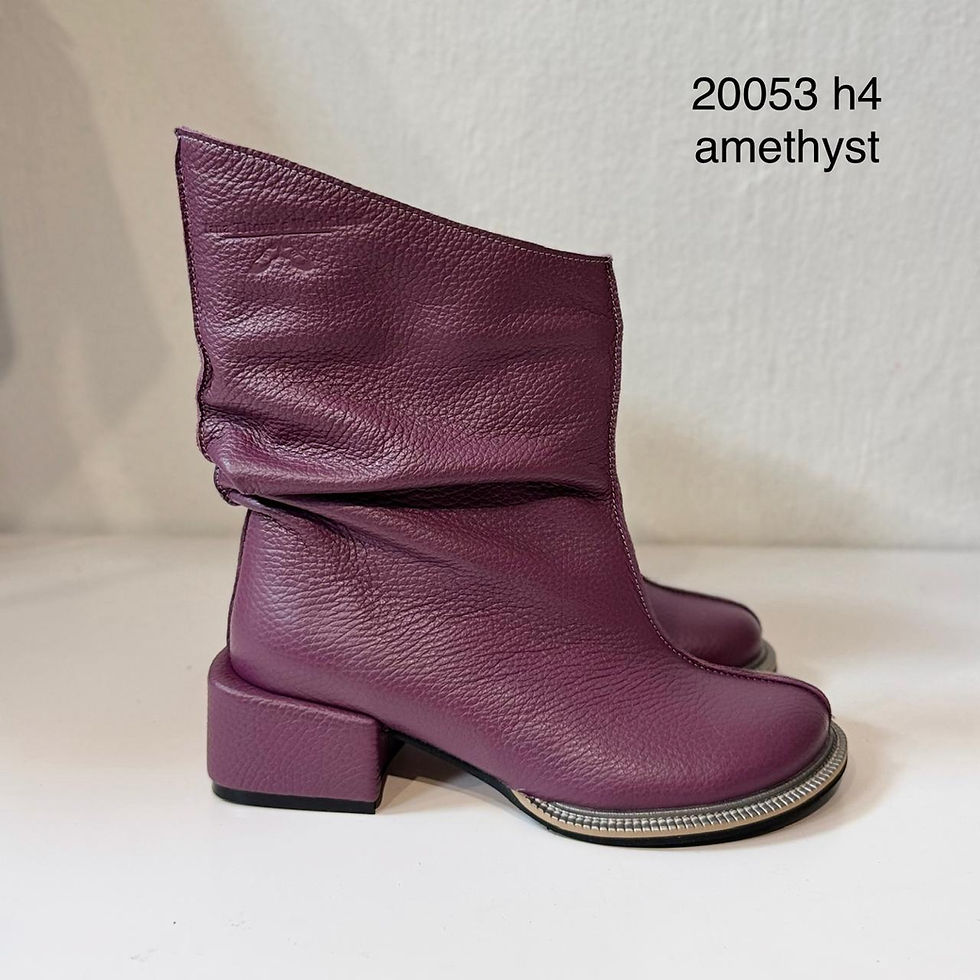 Botki z naturalnej skóry – barefoot comfort