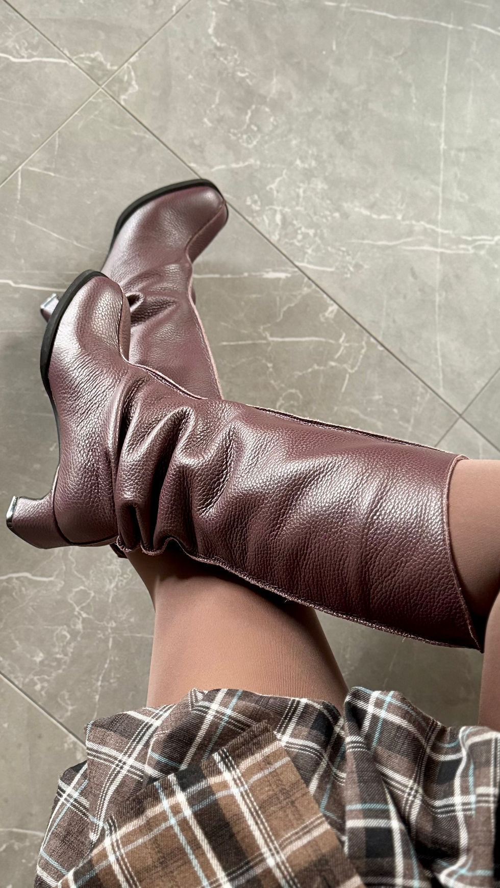 Miniatura: Kozaki „Dark Burgundy”
