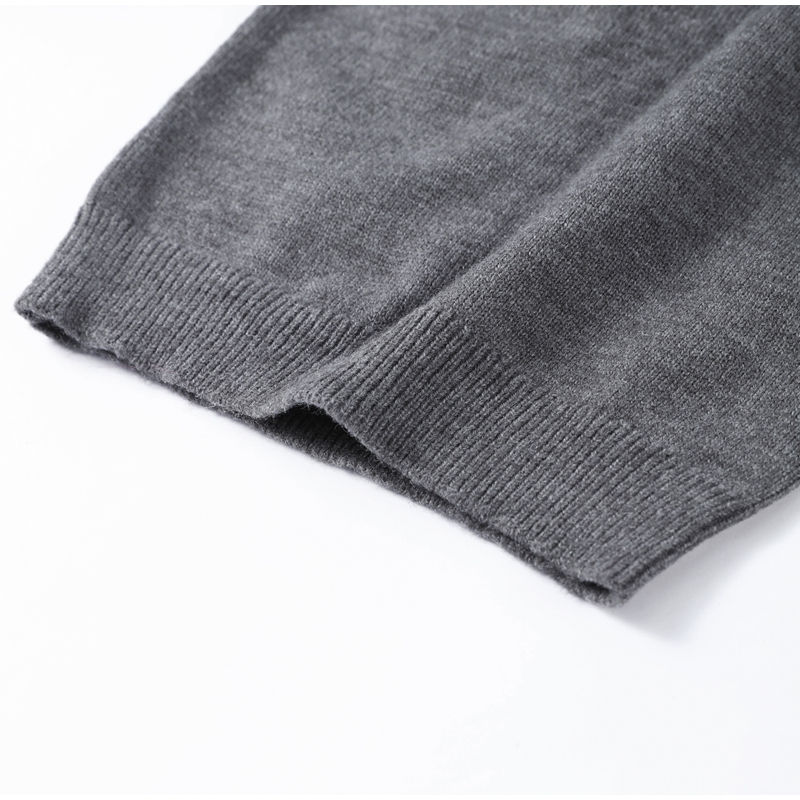Thumbnail: Turtleneck Knit Sweater Flared Sleeve Loose