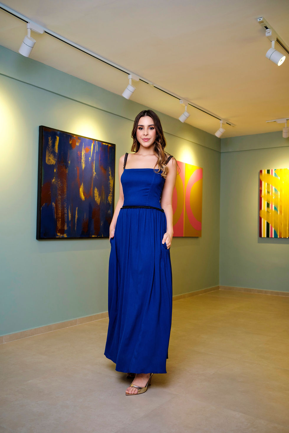 Vestido Sodalita Azul