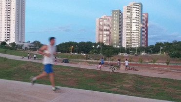 Mesmo com obra por terminar, população já faz uso do Parque da Família