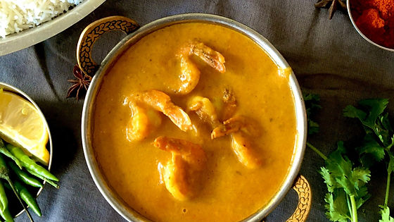 Crevettes/Shrimp Korma
