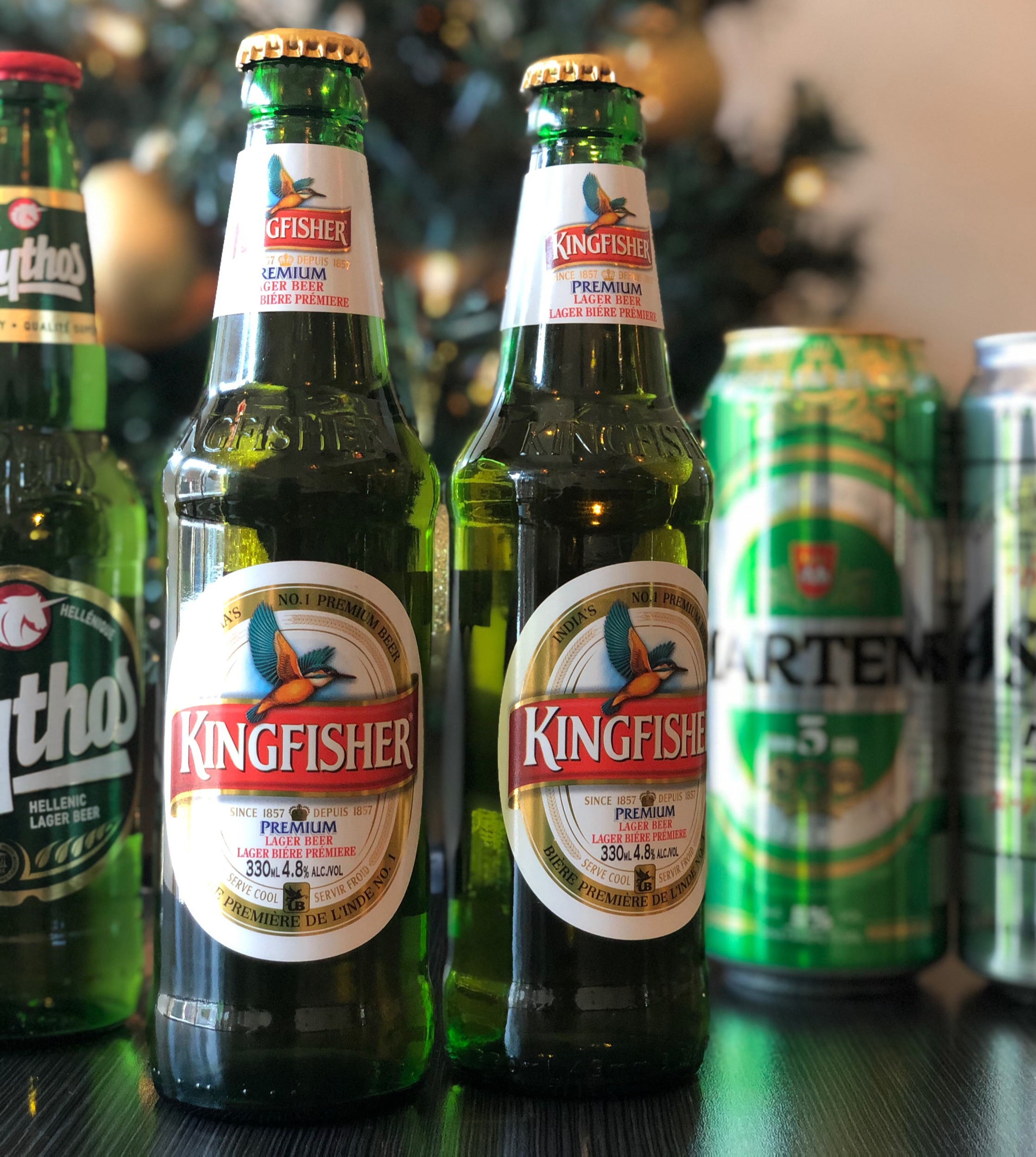 Arranged Food and Objects