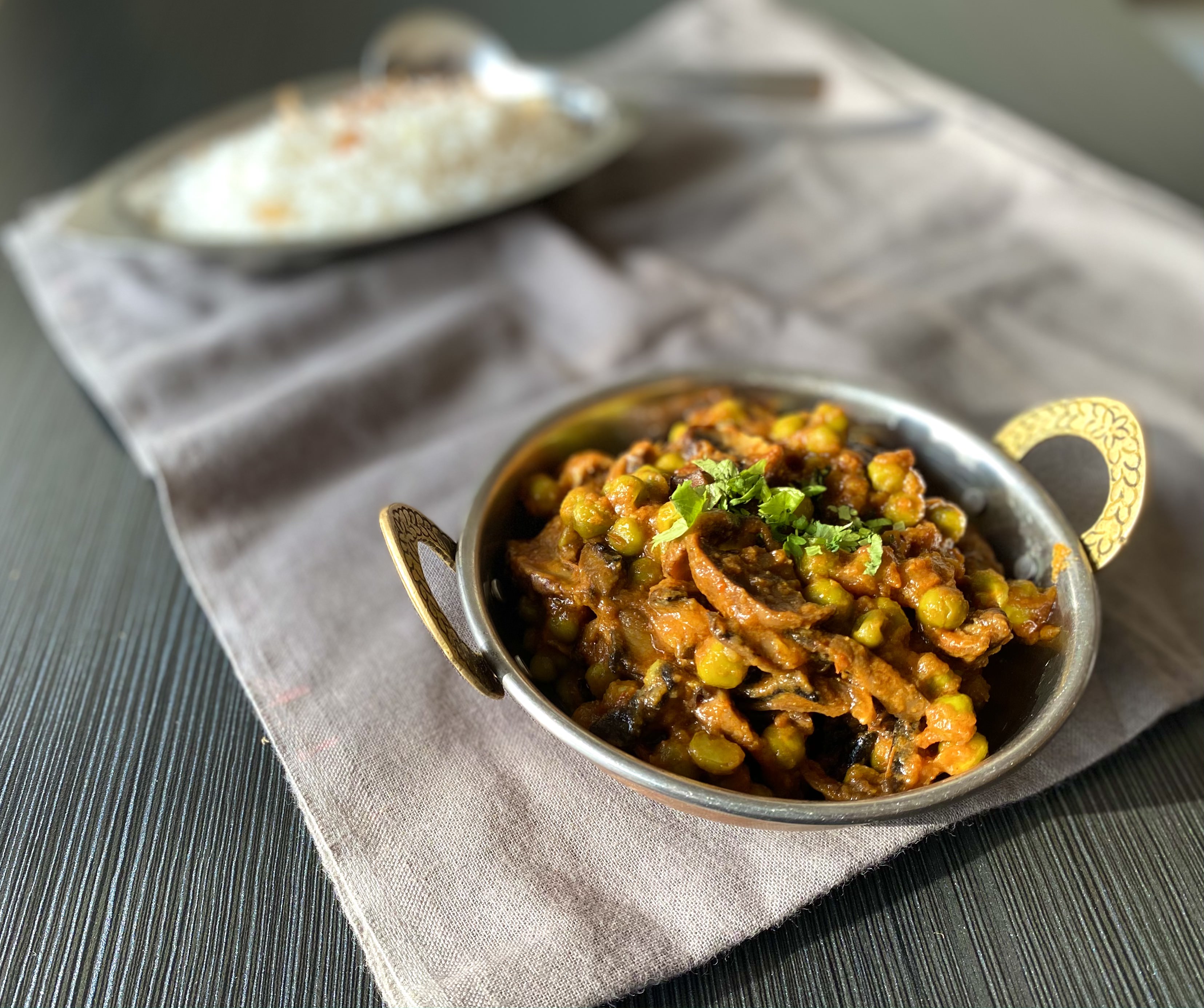 Arranged Food and Objects