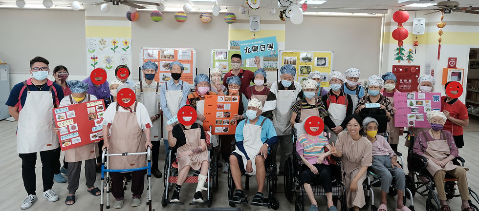 往後每一年都有不同主題，等著營養師傳遞、等著長輩挑戰