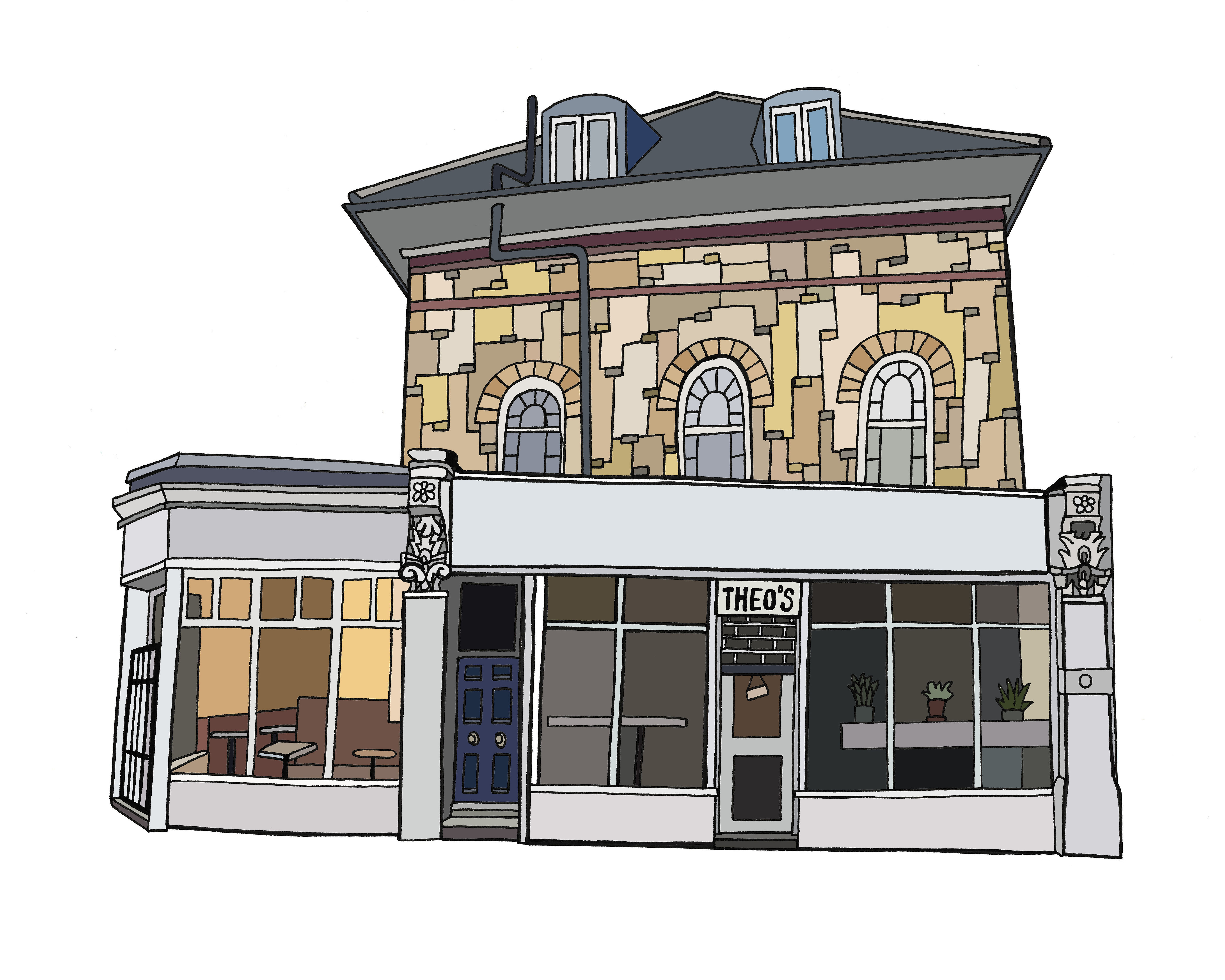 Theos Illustration in colour