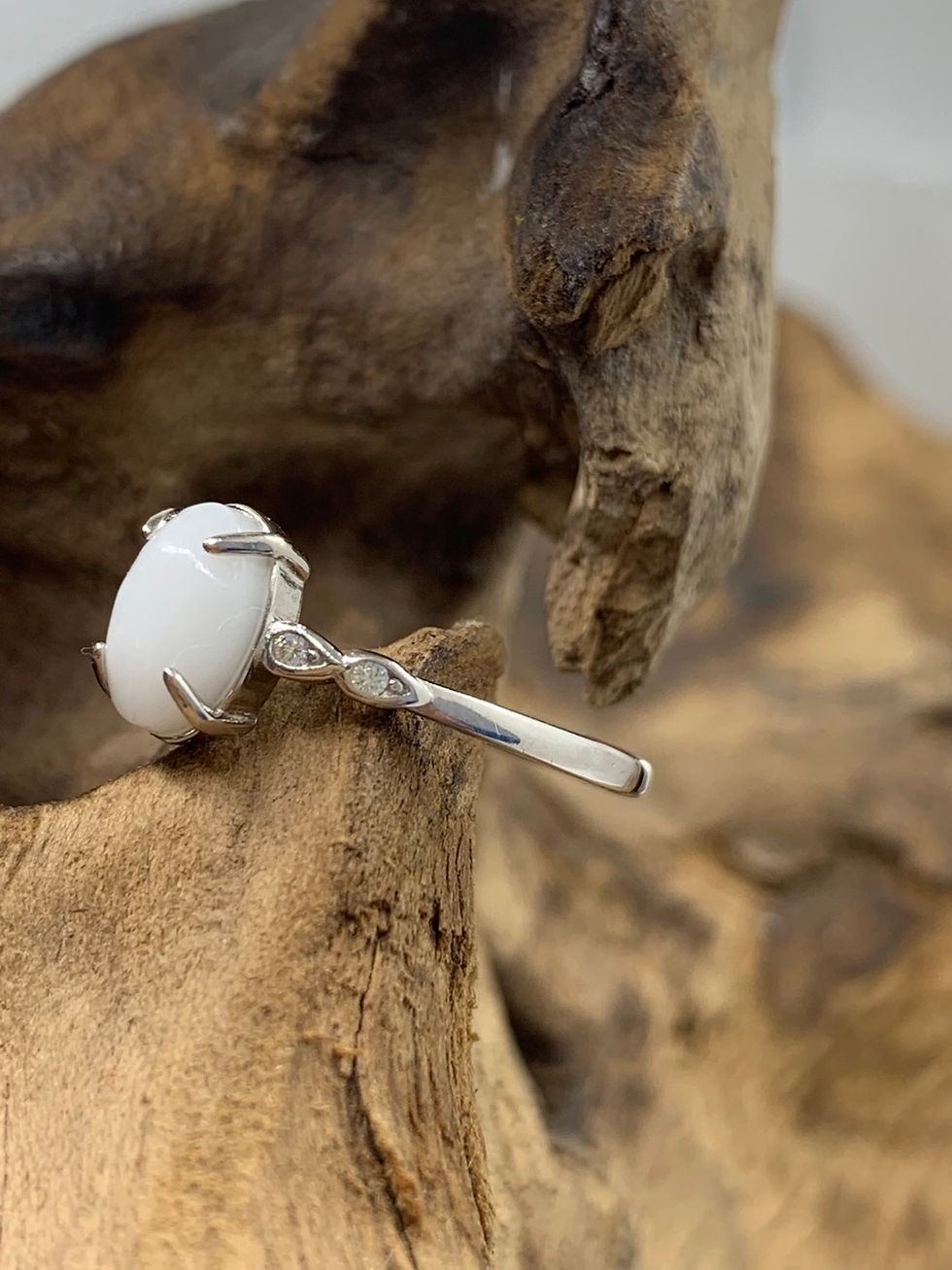 Miniature : Bague Valentine - Bijou au lait maternel