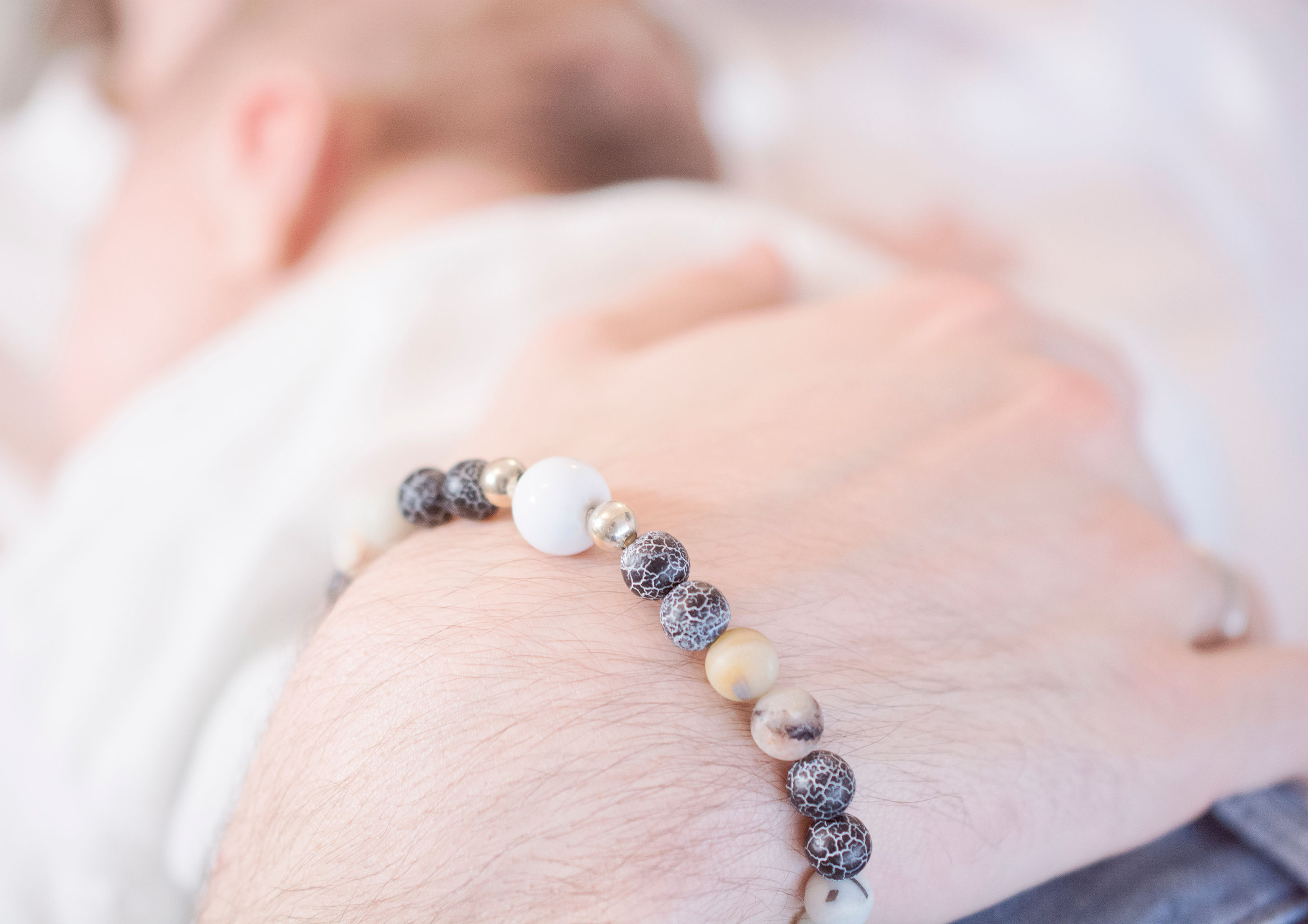 Apollon - Bijou au lait maternel homme