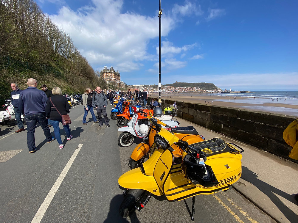 Scooter Rally in Scarborough