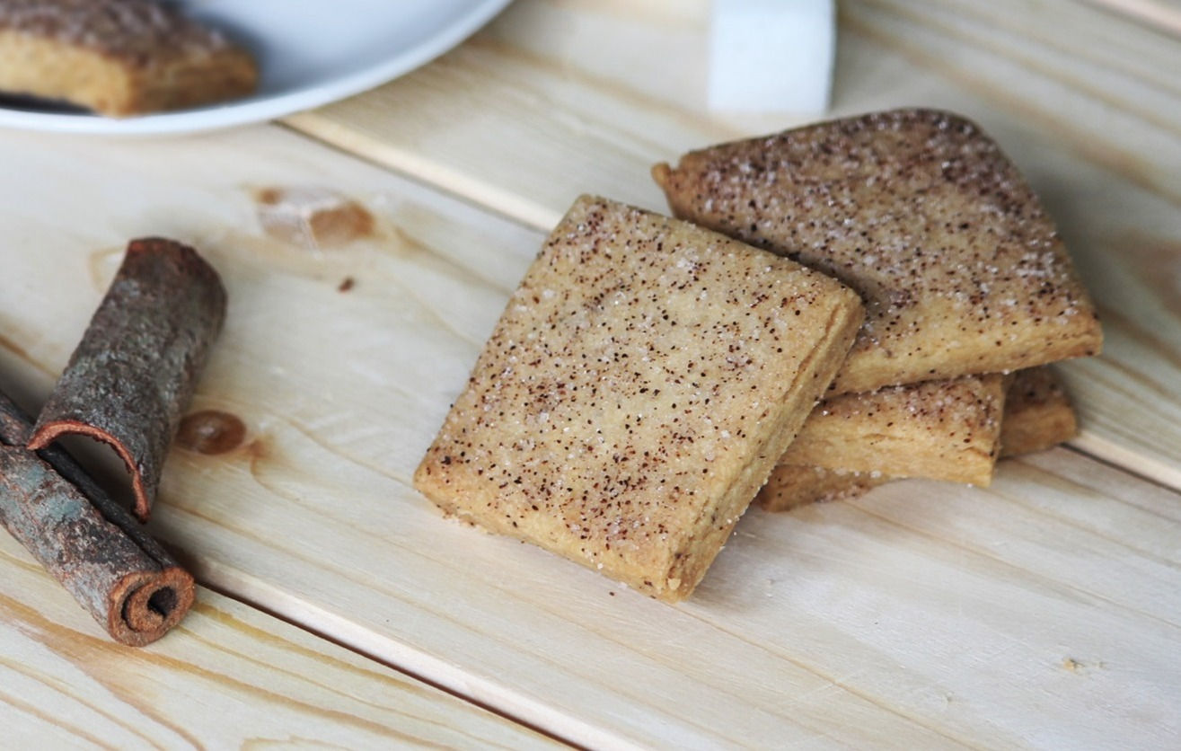 Eggless Cinnamon Sugar Cookies
