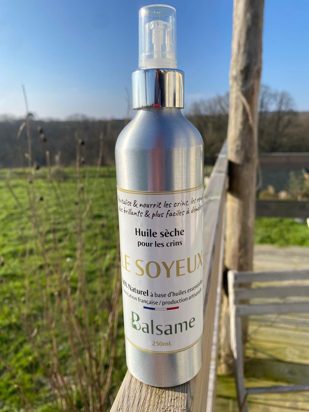 Le soyeux -Sans Spray! - Huile sèche pour crins (250mL)