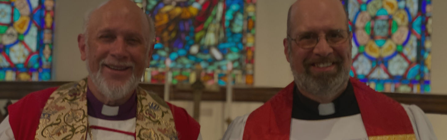 Bishop Bill Jenkins and Pastor Michael Blitz