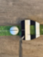 golf putting alignment line. Start On Line.