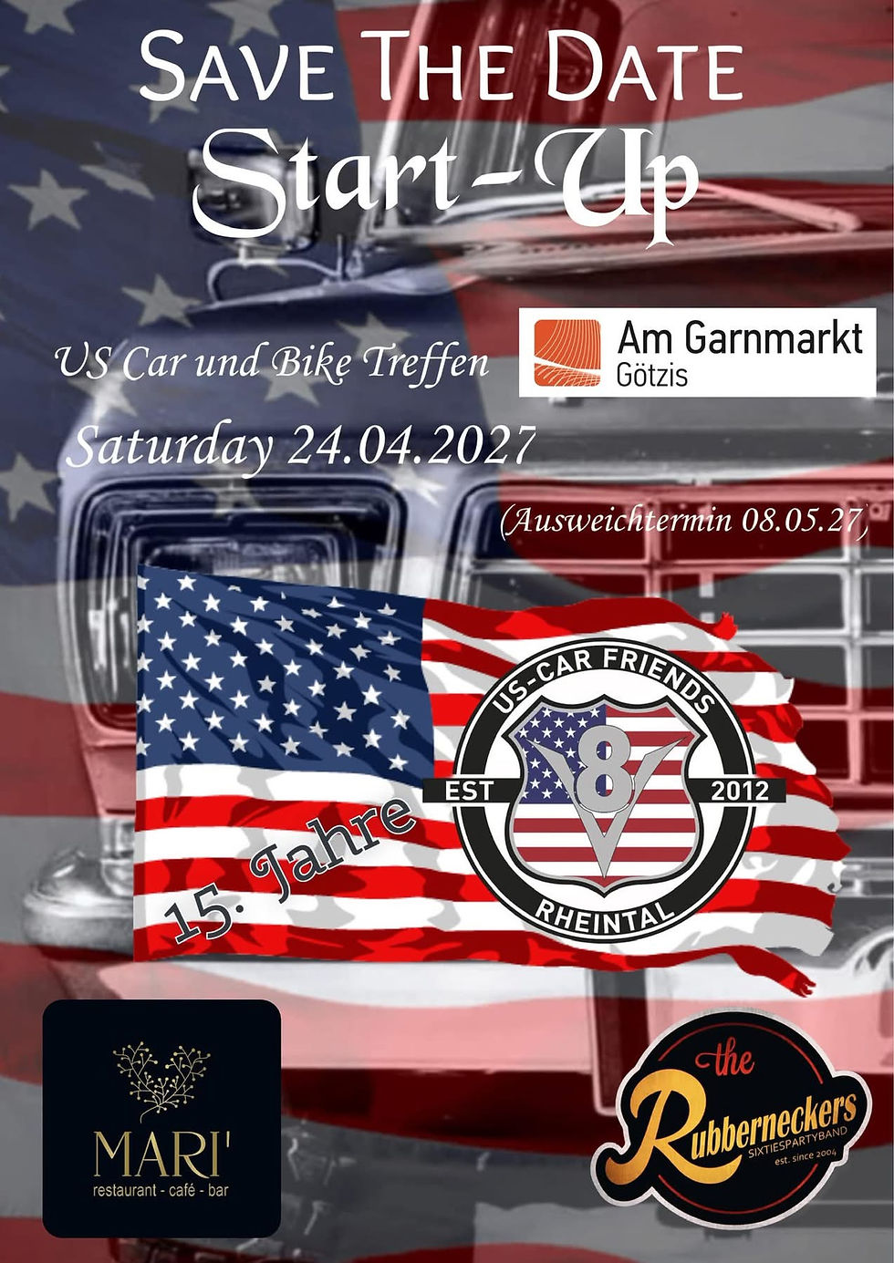 Start-Up - US Car und Bike Treffen der US-Car Friends Rheintal in Götzis (A)