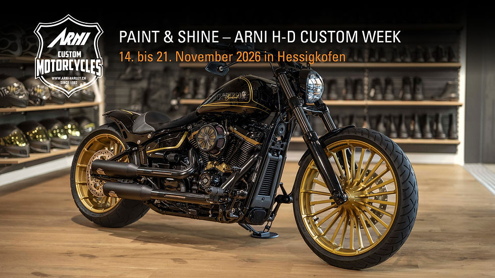 Arni H-D Custom Week in Hessigkofen (SO)