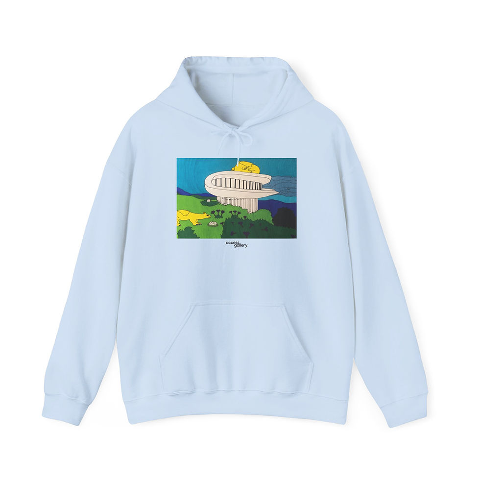 Thumbnail: Space House Hoodie by Angel Unisex Heavy Blend™ Sweatshirt