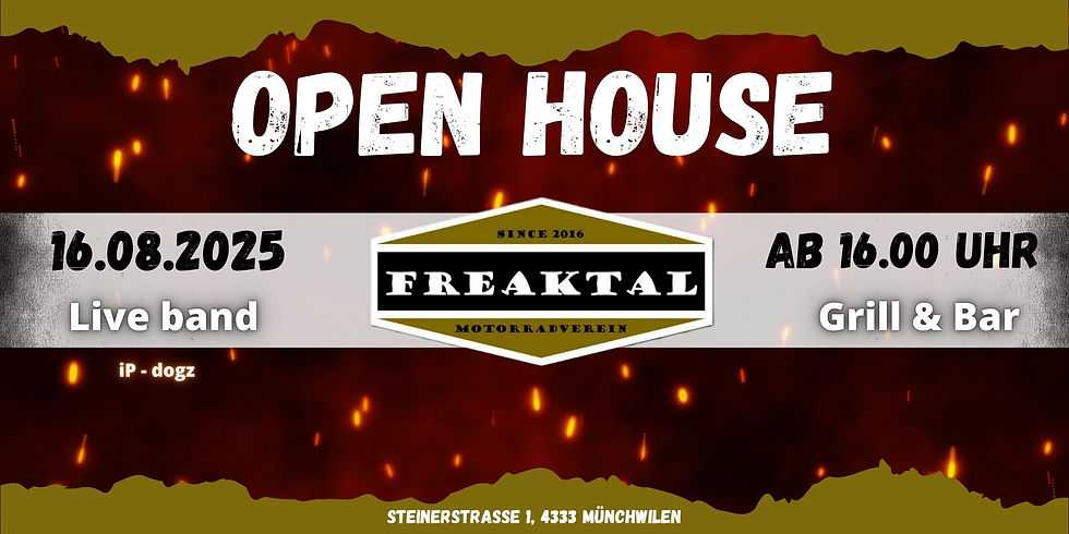 Freaktal Open House in Münchwilen (TG)