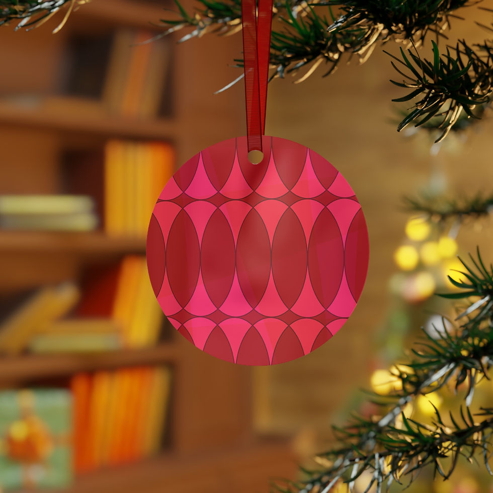 Thumbnail: Valentines Metal Ornament by Chris Wilburn