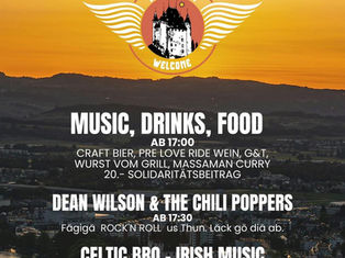 Pre Love Ride Party in Thun (BE) am Samstag, 25.04.2026, ab 17:00 Uhr