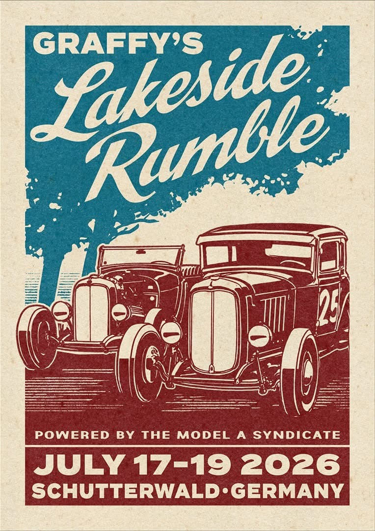 Graffy's Lakeside Rumble 2026 powered by Model A Syndicate in Schutterwald (D)