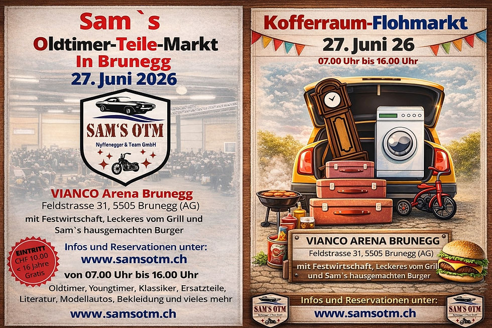 Sams OTM / Kofferraum-Flohmarkt in Brunnenthal (SO)