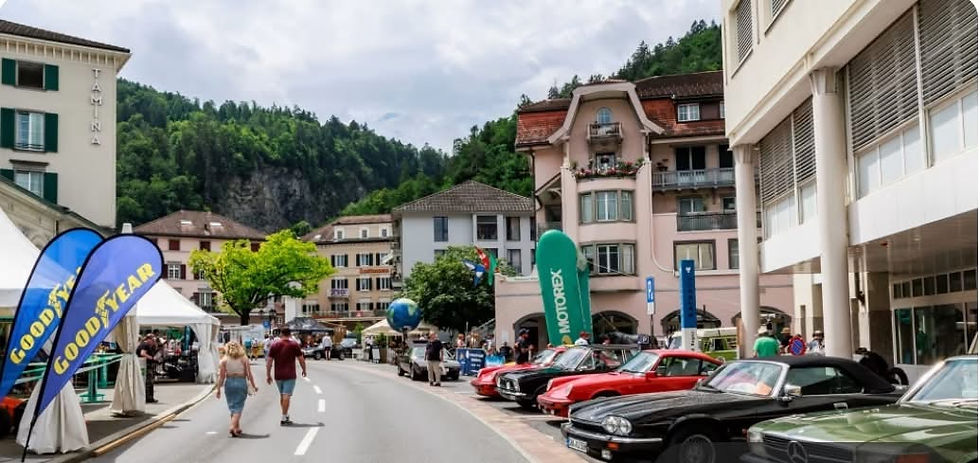 Oldtimer Treffen der Heidi Classic in Bad Ragaz (SG)
