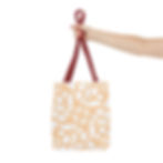 Thumbnail: Modern Geometric Tote Bag by Allie Gestner