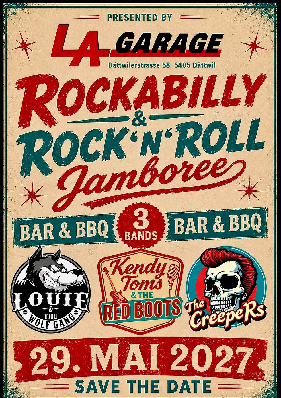 Rockabilly & Rock n' Roll Jamboree 2027 in Dättwil (AG)