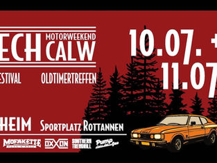 Altblech Motorweekend in Calw (D) von Freitag, 10.07.2026, bis Samstag, 11.07.2026