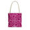 Thumbnail: Magenta Geometric Tote Bag by Allie Gestner