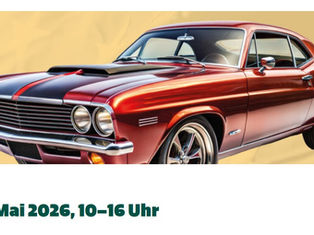 US-Car Treffen beim Shoppingcenter Tellpark in Schattdorf (UR) am Samstag, 30.05.2026, 10:00 - 16:00 Uhr