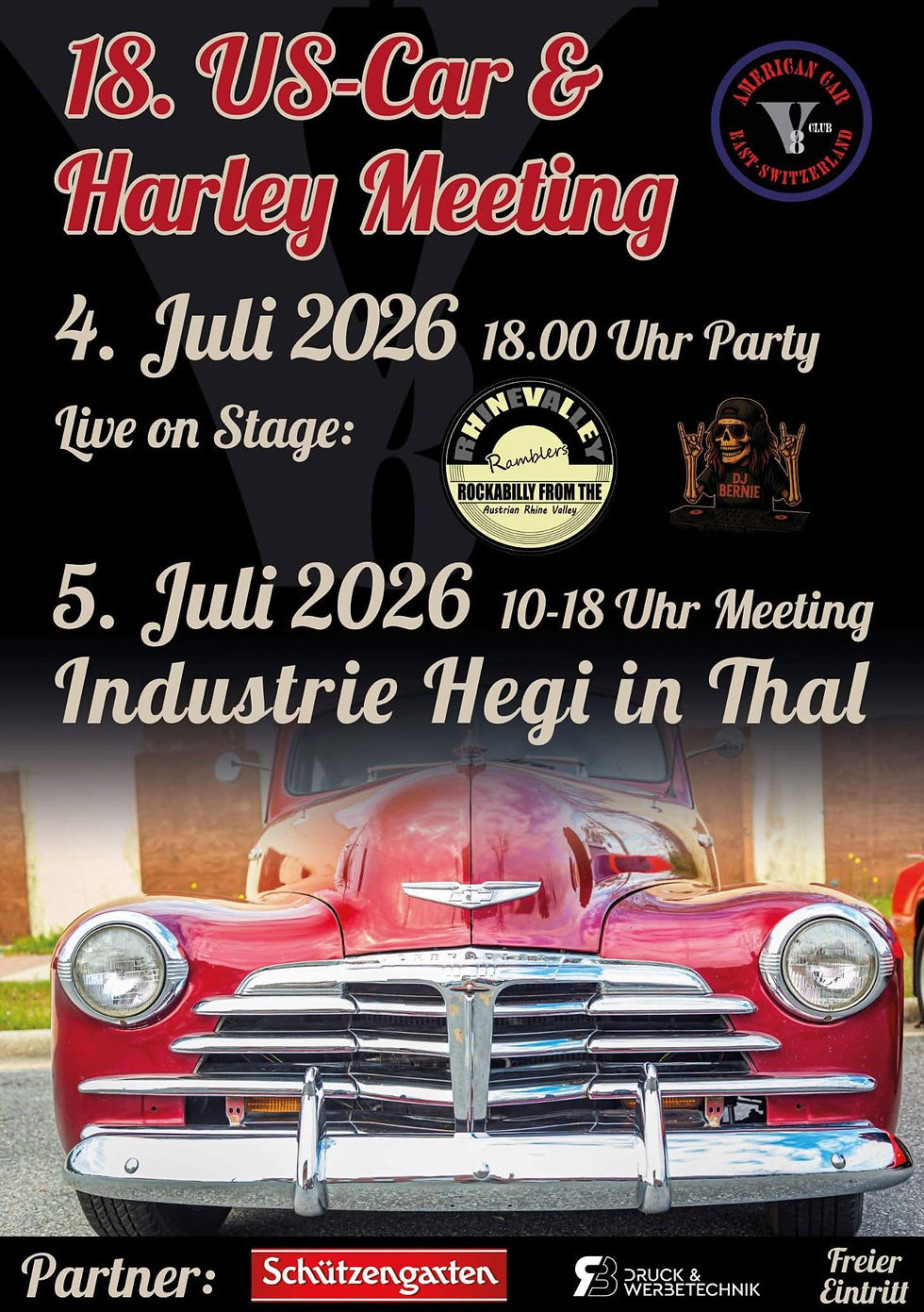 18. US-Car & Harley Meeting in Thal (SG)
