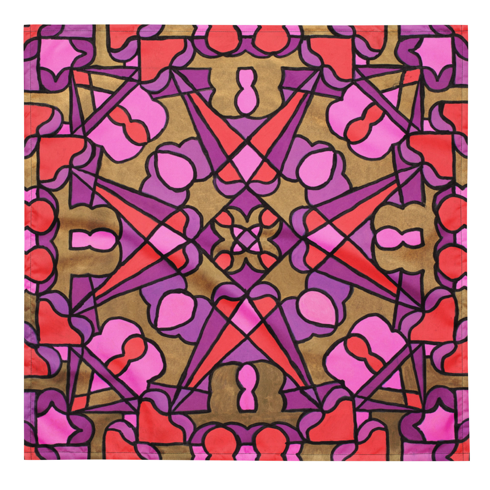 Mandala 2 Bandana by Allie