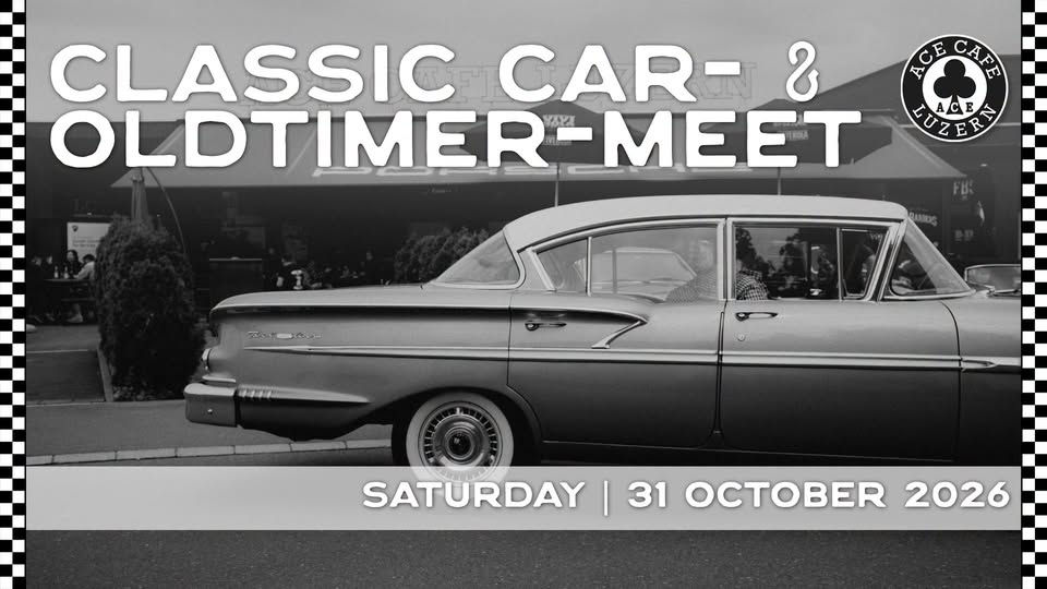 Classic Car & Oldtimer-Meet im ACE Cafe Luzern in Rothenburg (LU)
