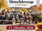 Treffen historischer Motorfahrzeuge in Hilzingen (D) am Samstag, 17.10.2026, ab 10:00 Uhr