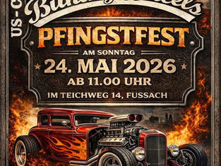 Pfingstfest der Burning Wheels in Fussach (A) am Pfingstsonntag, 24.05.2026, ab 11:00 Uhr 