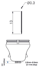 25PIN, 49PIN Needle cartridge